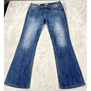 Vigoss Jagger Bootcut Jeans Womens 31 Blue Stretch Denim Midrise